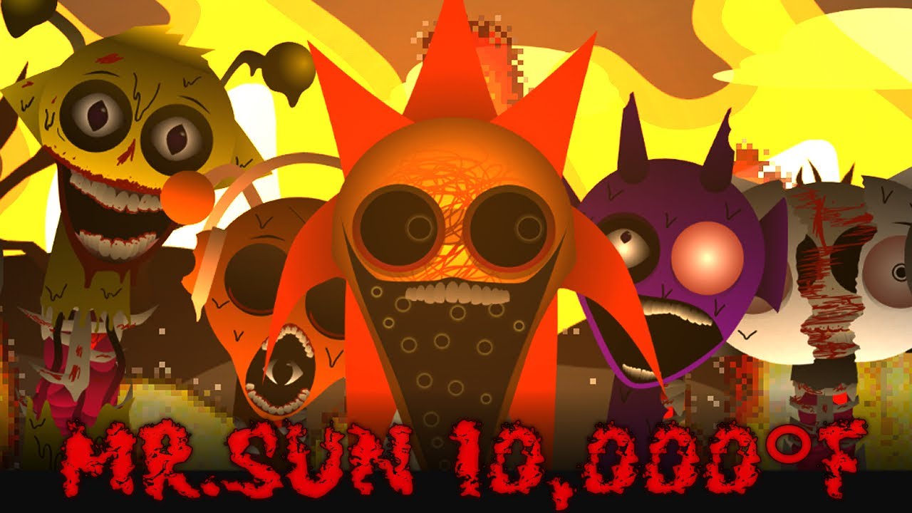 Sprunki: Mr. Sun Takes Over — เพลิงร้อนนรกเผาโลก