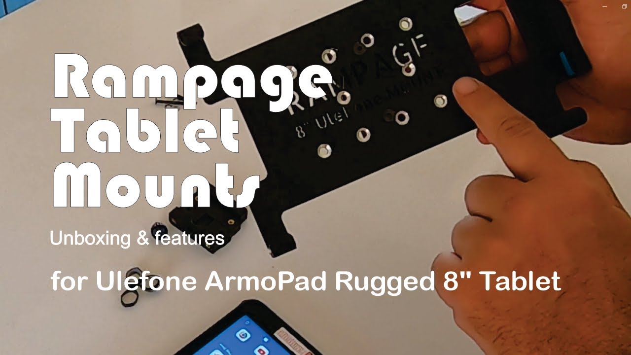 Rampage Tablet Holder for the Ulefone ArmorPad Rugged 8