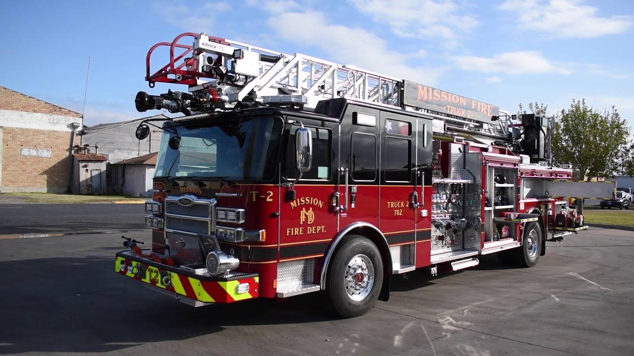 Truck Walk-Around: Mission's Pierce Enforcer 75' Aerial