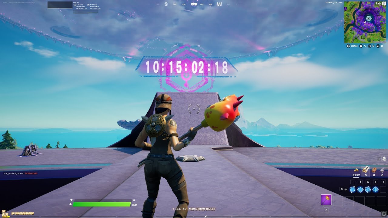 **TIME COUNTDOWN** FULL UFO MOTHERSHIP LIVE EVENT GAMEPLAY LEAKED in Fortnite Season 7 Update!