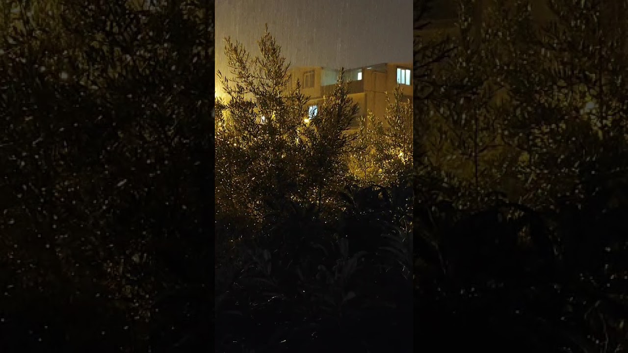 Yağmurun eşsiz güzelliği sakinleştirici ve huzur verici 
