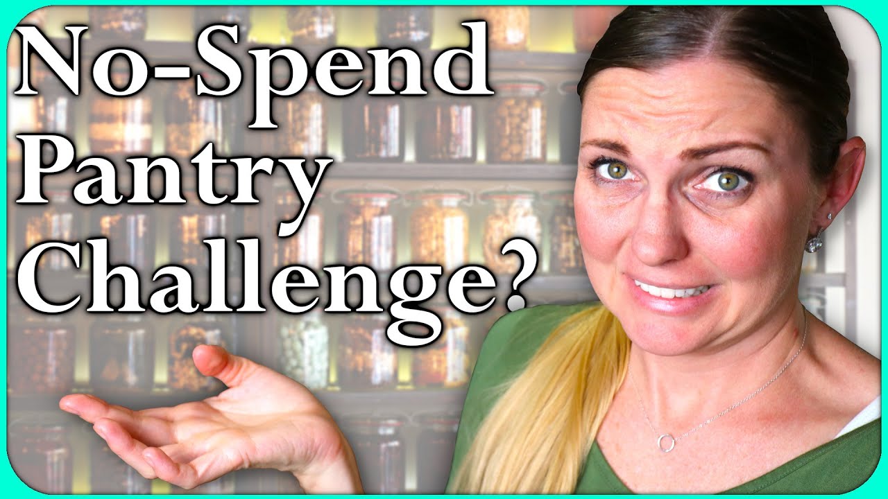 No Spend January Pantry Challenge 2023 | RAW & emotional footage