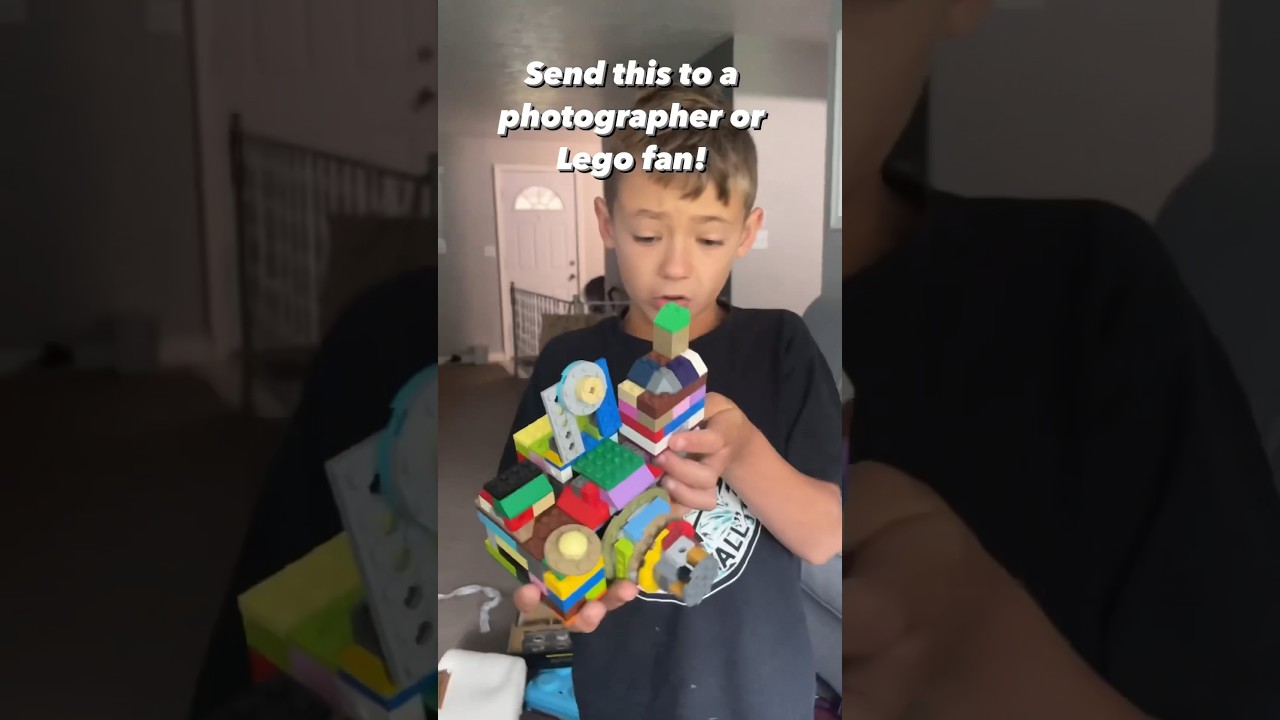 He got zero help 👏 #legofan #lego #legophotography #legogram #legocreator #childgenius #camera