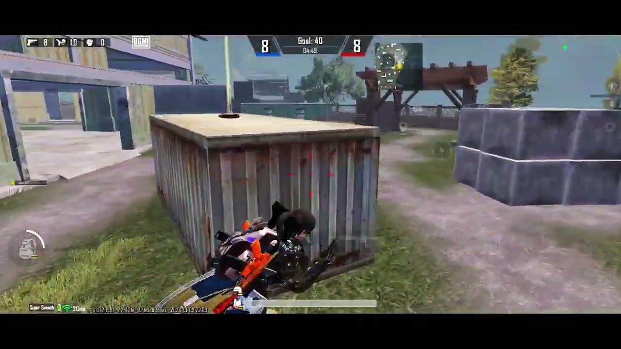 POCO f6 90fps gameplay 1vs1 #badlgamer