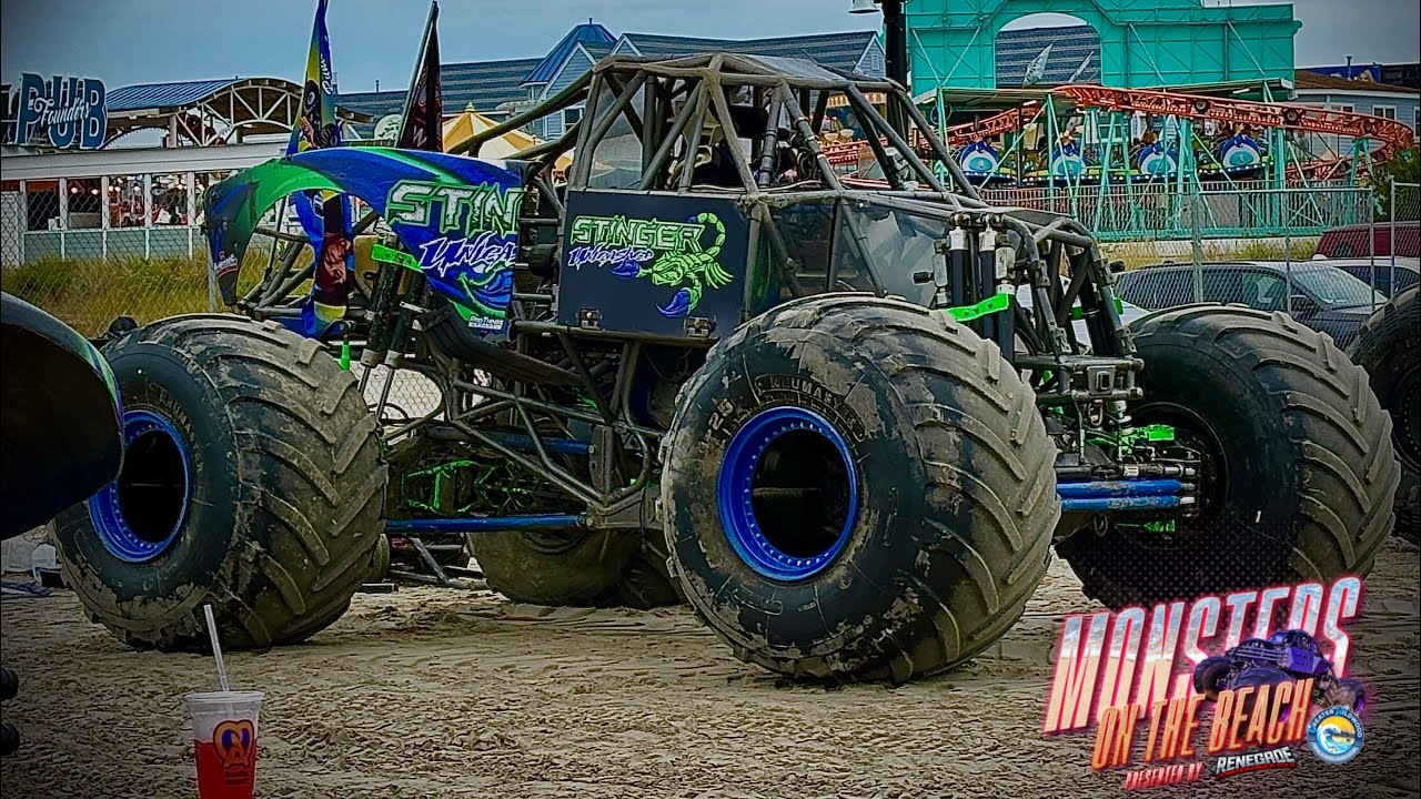 Renegade Monster Truck Tour “Monsters on The Beach” Show 3 Highlights! 