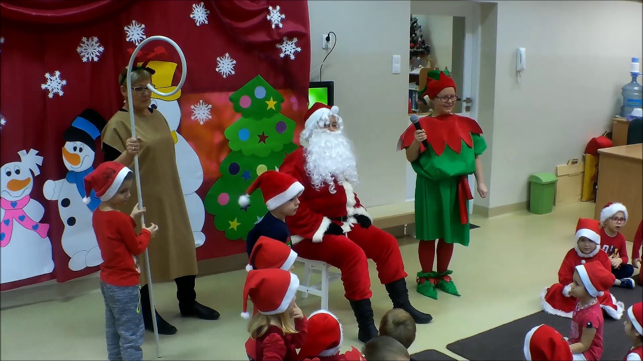 Wizyta   Mikołaja w Przedszkolu Miejskim w Lubawie