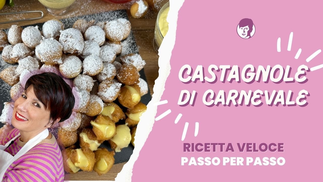 Castagnole di Carnevale - Ricetta facilissima | Antonietta Polcaro