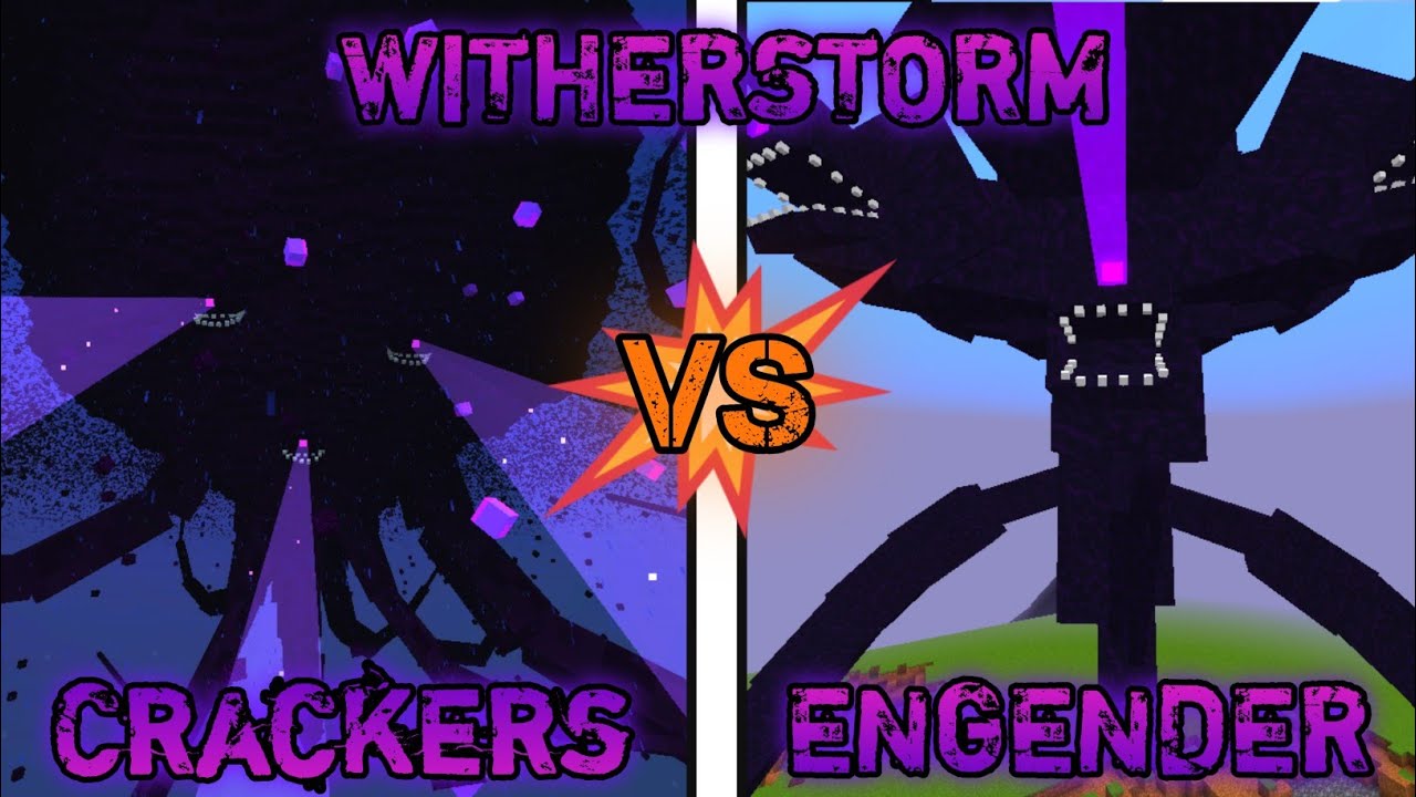 Crackers WitherStorm VS Engender WitherStorm | Comparison