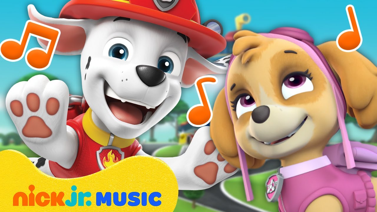 PAW Patrols Ears, Paws, Tiny Tails Song! 🐶 Nursery Rhymes | Nick Jr. Music