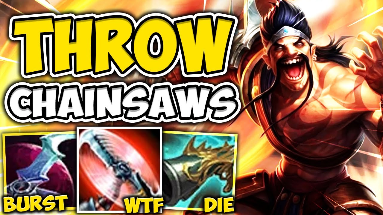 CHAINSAW DRAVEN WILL DELETE YOU IN 2 AUTOS! WTF IS THIS DAMAGE? - League of Legends