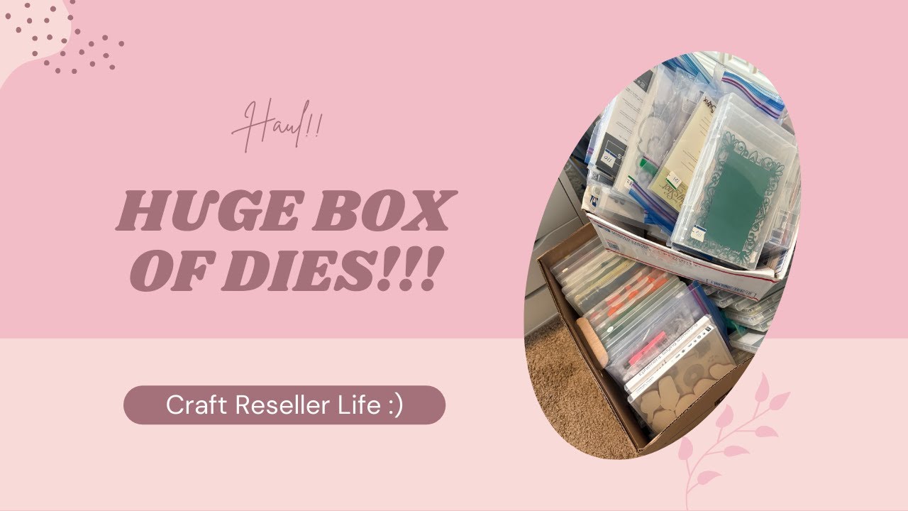 HUGE box of Dies!
