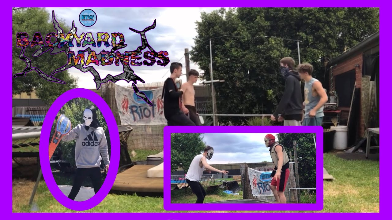 ETW Backyard Madness; World Class VS Dogs Of War; Pyro VS Echo; Ryan Blade VS Mute