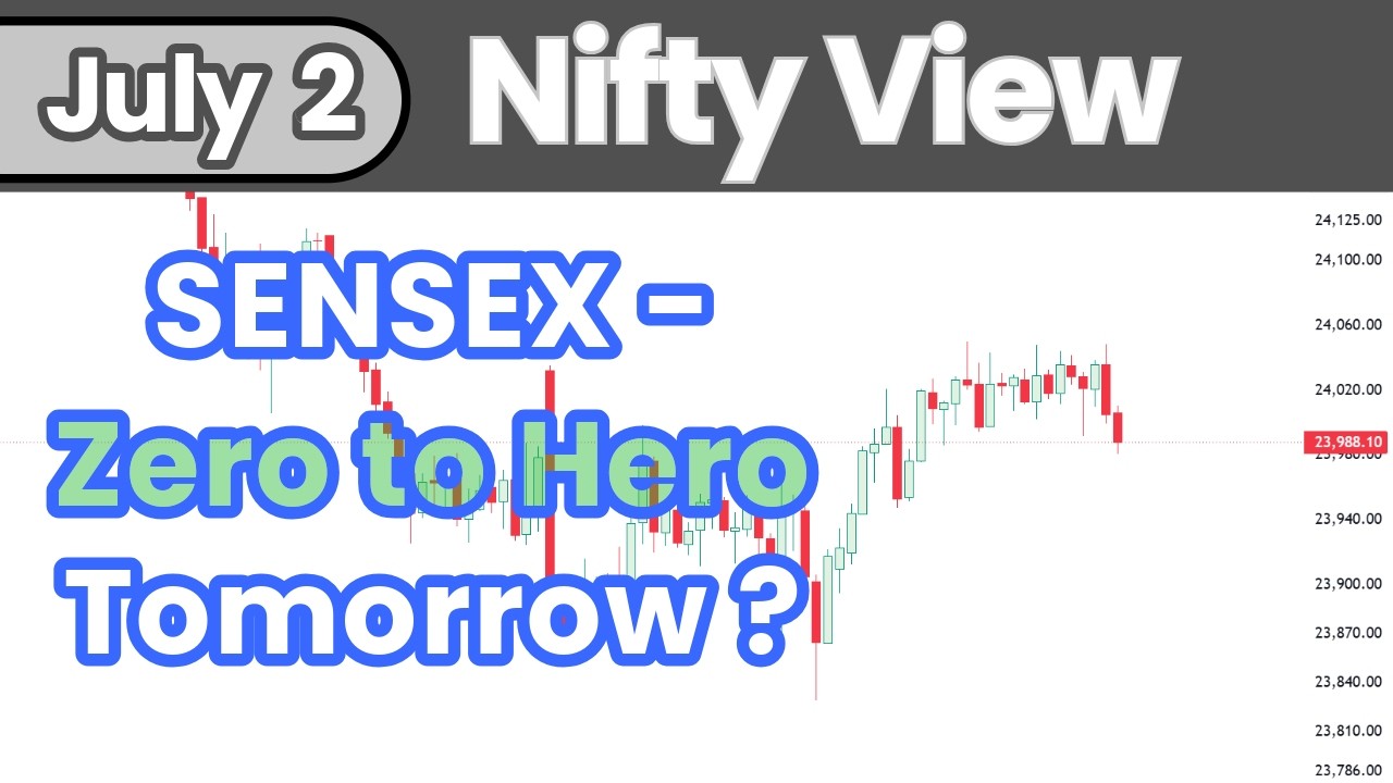 Nifty View July 2 2026│Prediction #nifty #sensex #sensexdailyanalysis #optiontrading #niftytomorrow