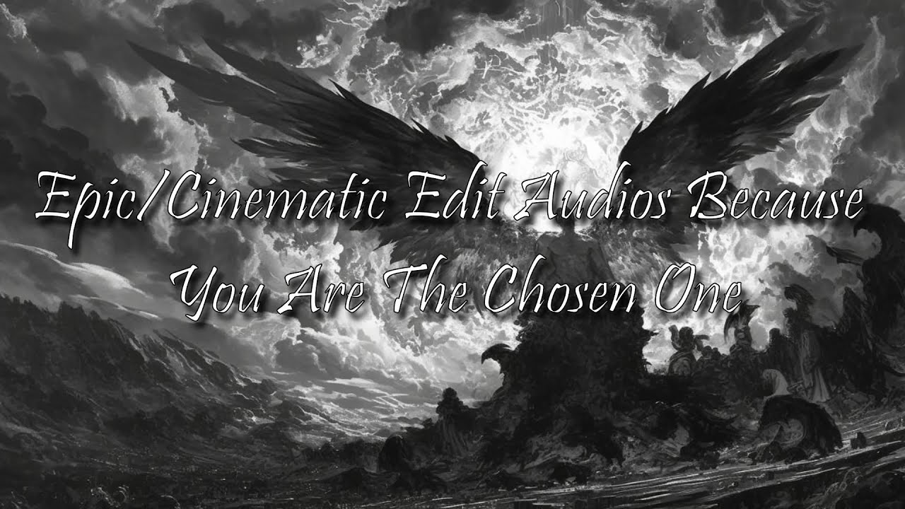 Epic/Cinematic Edit Audios Because You Are The Chosen One