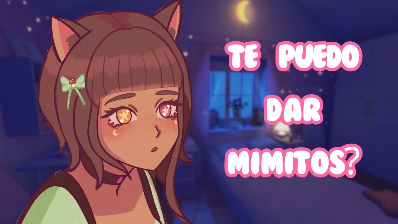 ASMR| Tu amiga te da mimitos en tu camita❤️ ( っ´  `)っ
