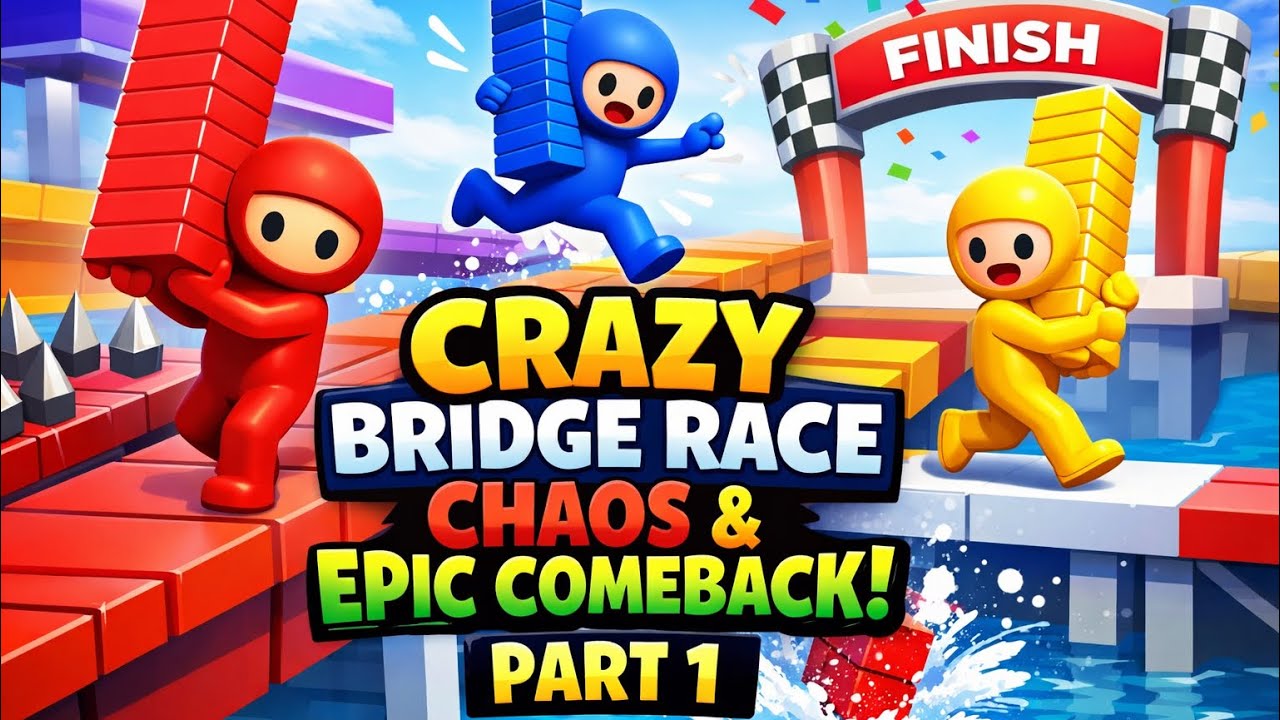 The Most Intense Bridge Race Ever? Insane Comeback & Chaos You Didn’t Expect | Part 1