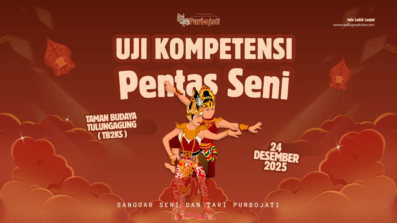 UJI KOMPETENSI & PENTAS SENI SANGGAR TARI PURBOJATI