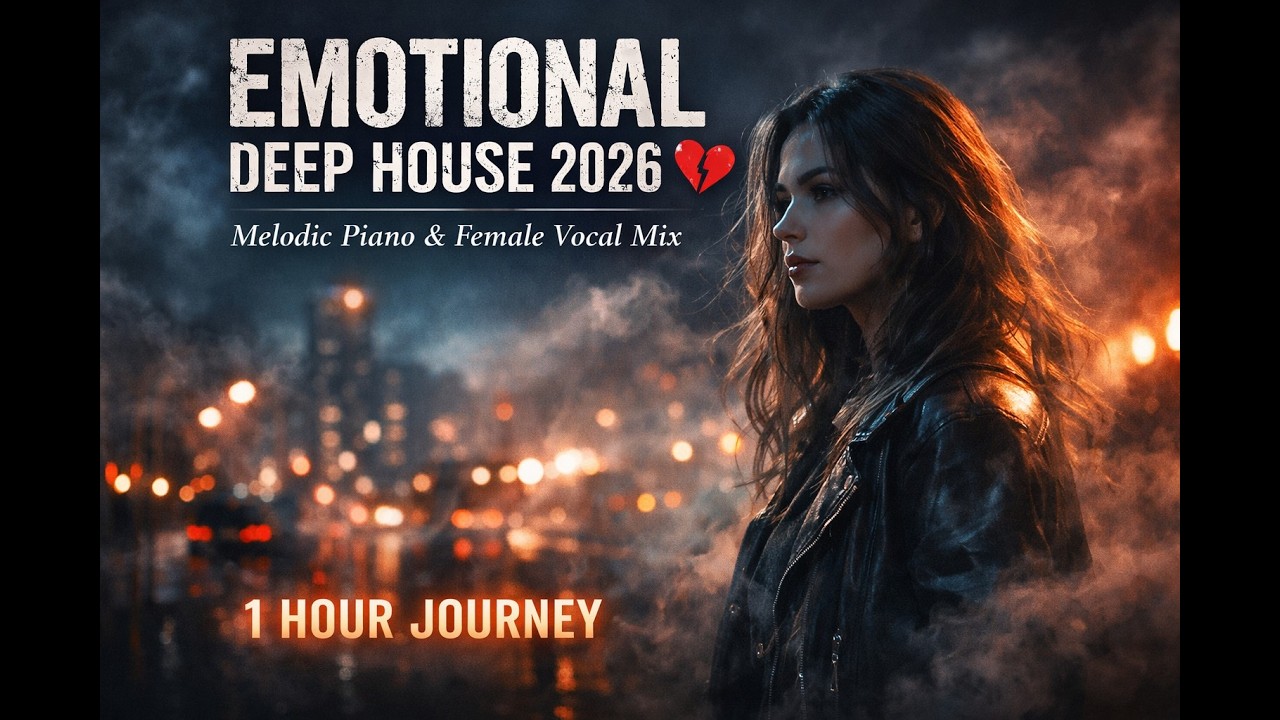 Emotional Deep House 2026 💔 | Melodic Piano & Female Vocal Mix (1 Hour Journey)