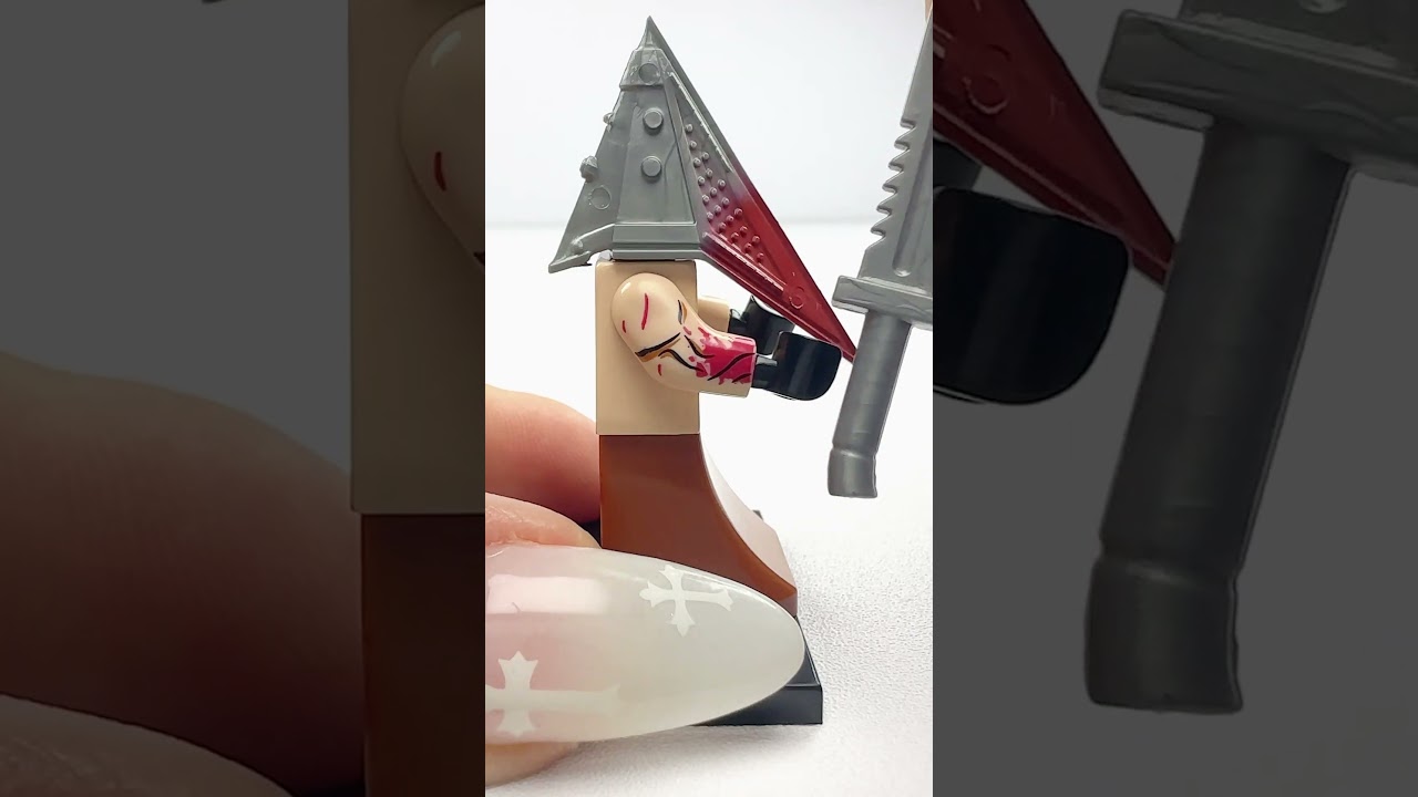 🔪 Pyramid Head &ndash; Silent Hill&rsquo;s Nightmare in Brick Form! 😨 #fypyoutube