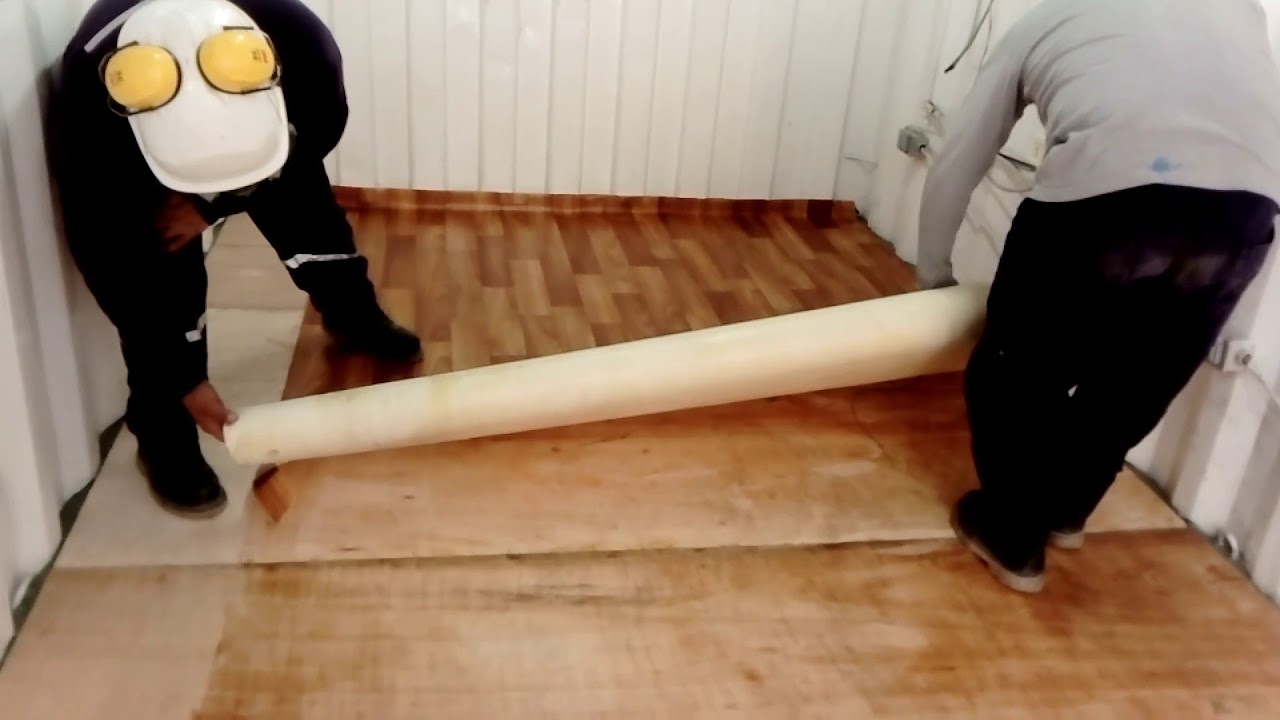 Pegado de piso laminado