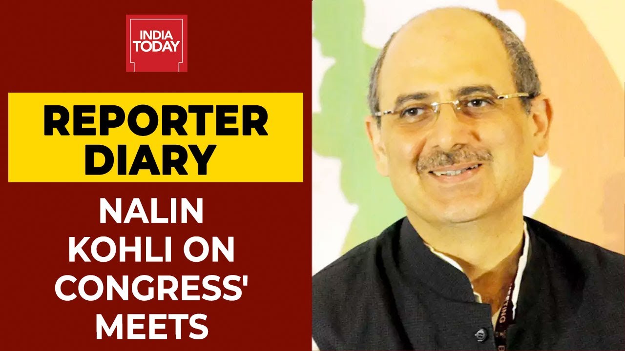 BJP's Nalin Kohli On Congress' Lunch, Dinner & Breakfast Meetings| Reporter Diary