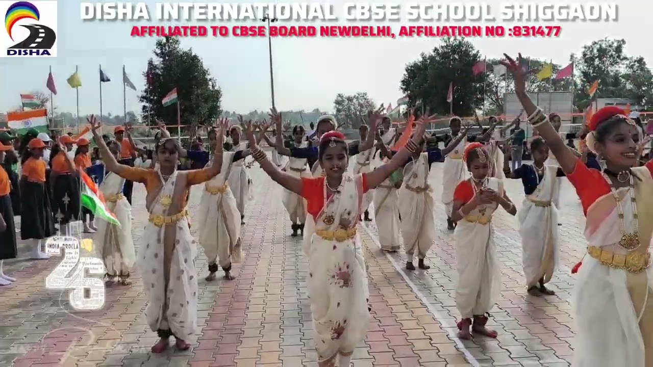 77th Happy Republic day | Welcome Dance By Disha Shine's 