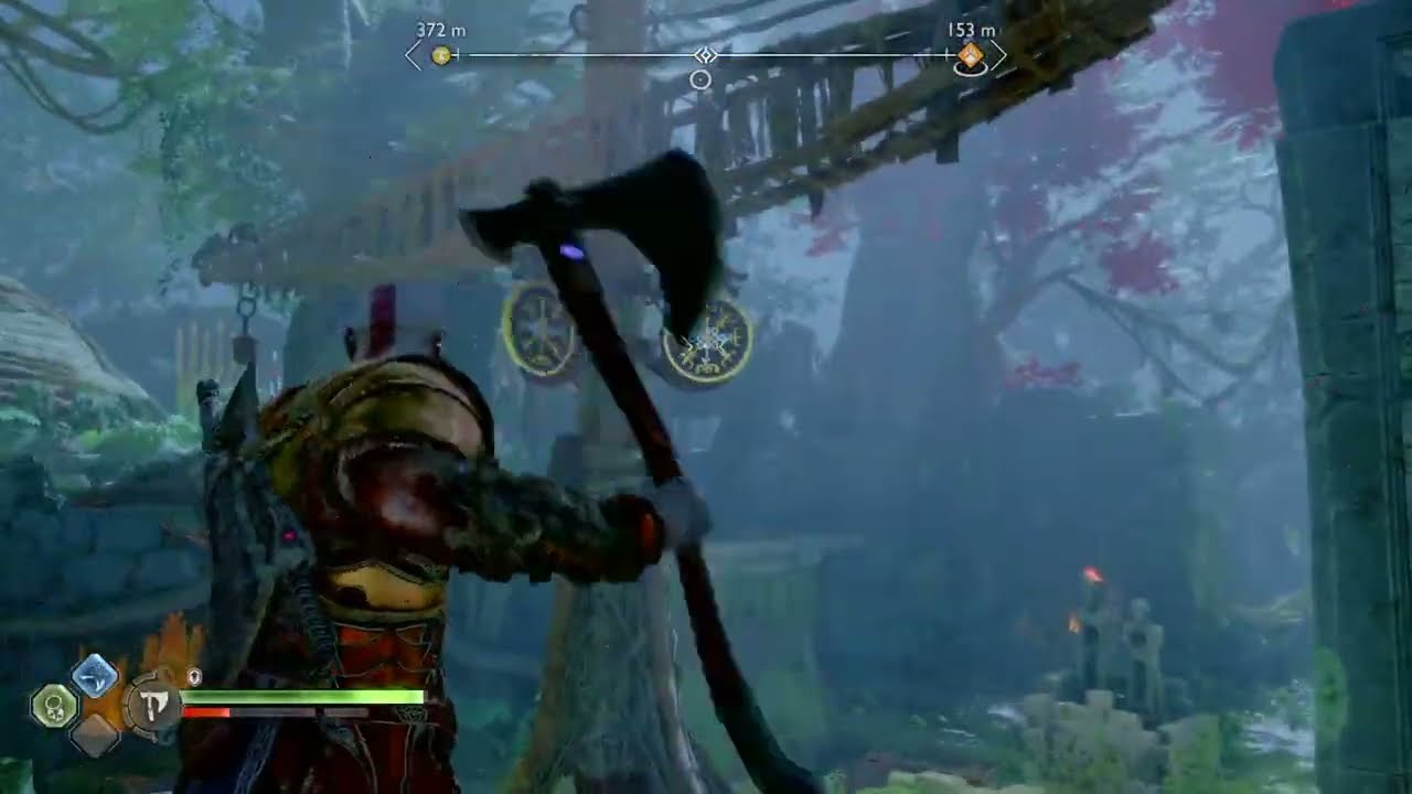 God of War Ragnarok: Ataques Rúnicos Parte 1 Localização