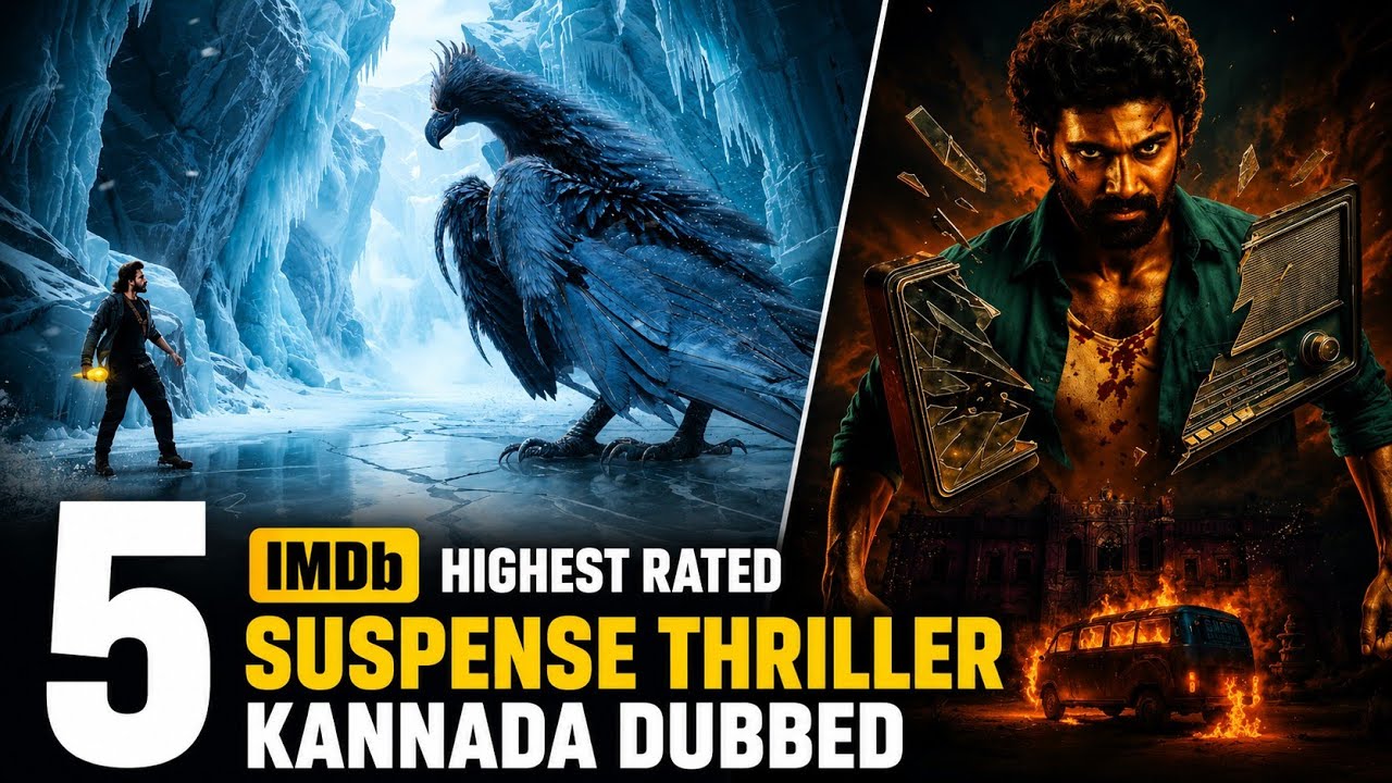ತಪ್ಪದೇ ನೋಡಲೇಬೇಕು 😨 | TOP 5 BEST SUSPENSE THRILLER MOVIES | KANNADA DUBBED MOVIES