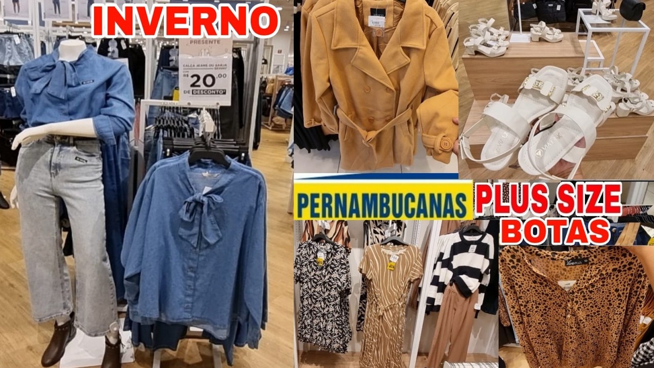 TOUR NAS PERNAMBUCANAS - CALÇADOS LOOKS EM OFERTAS - NOVIDADES E MAIS liquidação LOJAS PERNAMBUCANAS