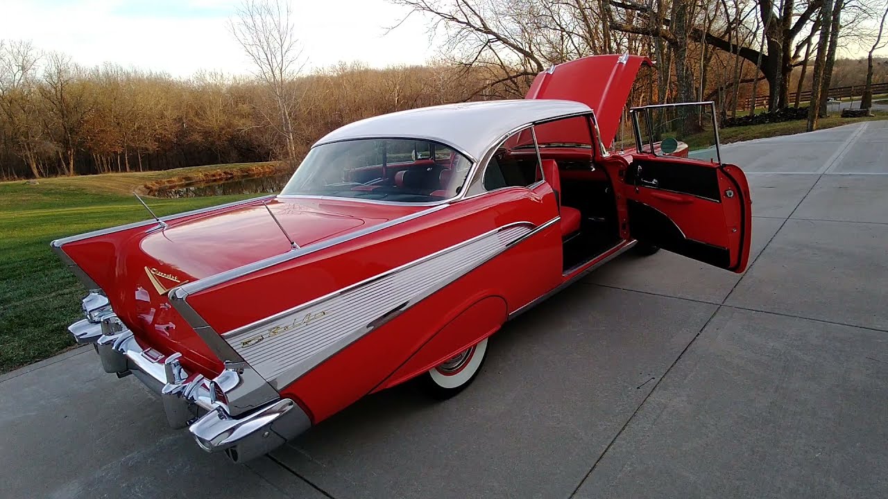 Incredible 1957 Chevy Bel Air 2DHT by KC Classic Cars