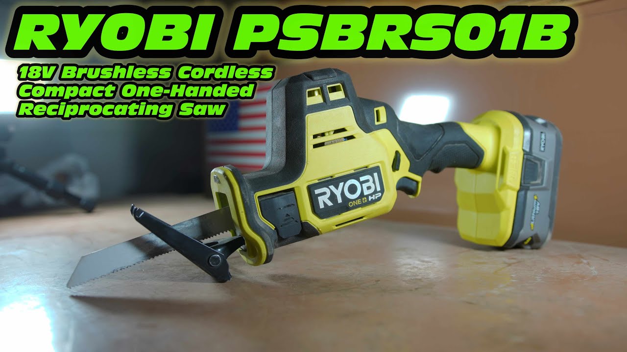 Review Ryobi Reciprocating saw  PSBRS01