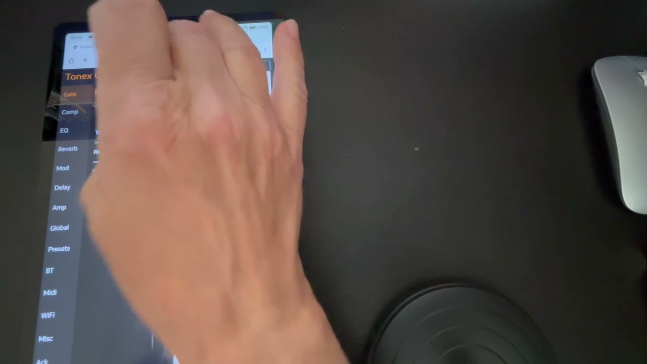 COSO APP : completo controllo midi del Tonex One via pedaliera midi o qualunque Device via WIFI