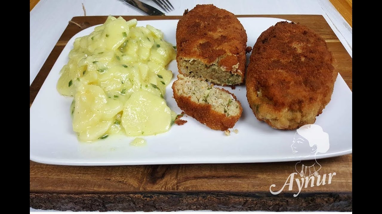 Fischfrikadellen Rezept I Ev yapimi balik k&ouml;ftesi