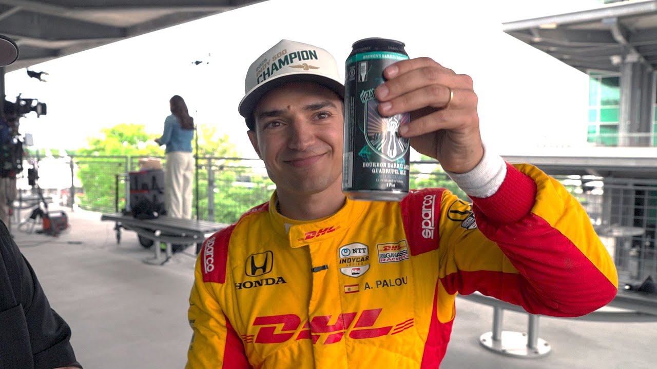 Have a Beer with 2025 Indy 500 Winner Alex Palou