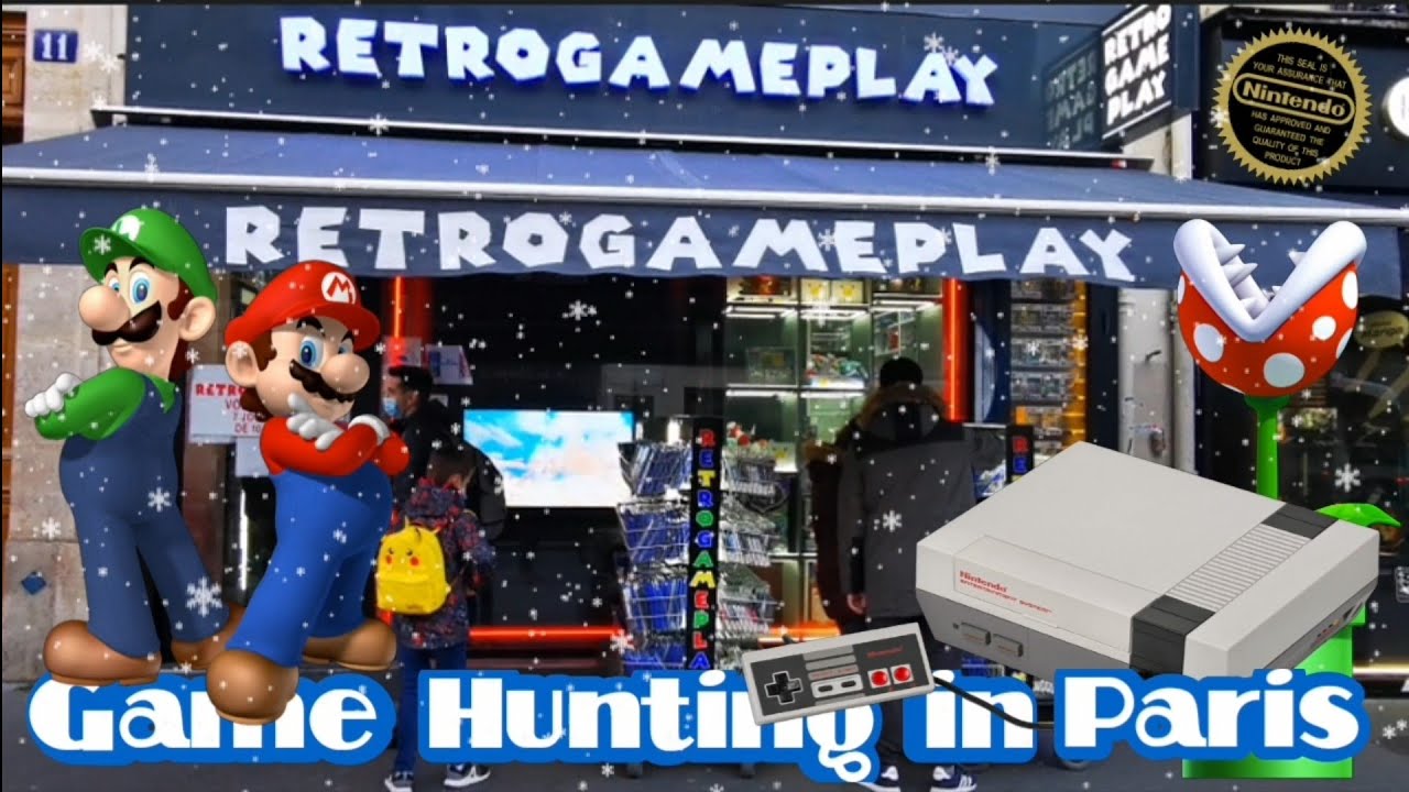#3 Videogame HUNTING in PARIS