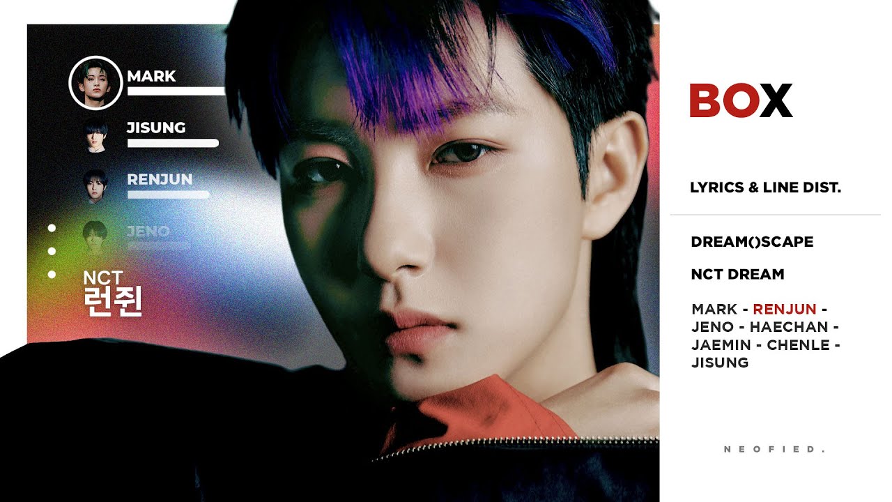 NCT Dream - BOX (Color Coded Lyrics & Line Distribution)