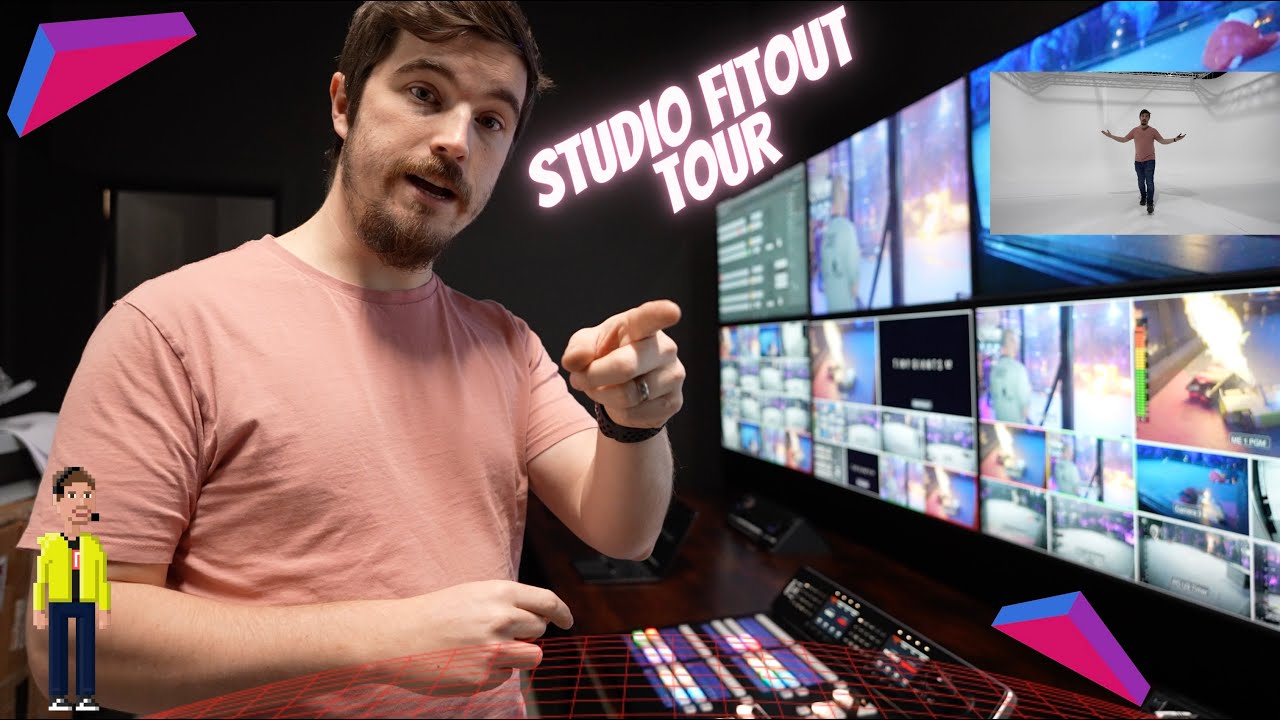 Tour of a Studio Control Room Fitout