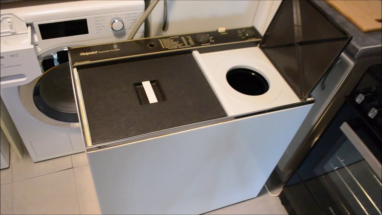 my 1986 hotpoint supermatic plus 9400 twintub. repairing and testing, part 2