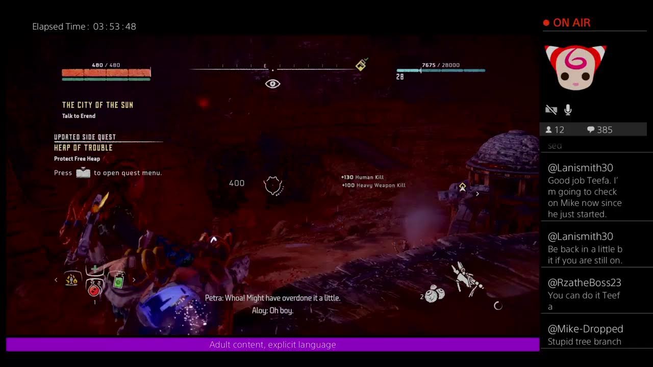 buckteefa75 Horizon : Zero Dawn ep9