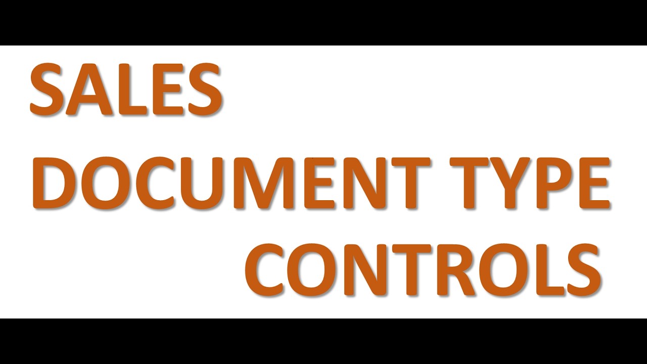 SAP SD: 36. SALES DOCUMENT TYPE CONTROLS 6 ||SAP SD FULL CONTENT IN TELUGU||