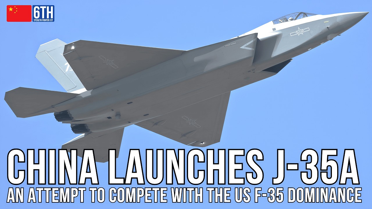 Shenyang J-35: China's Fifth Generation Stealth Fighter Jet to Challenge the US F-35
