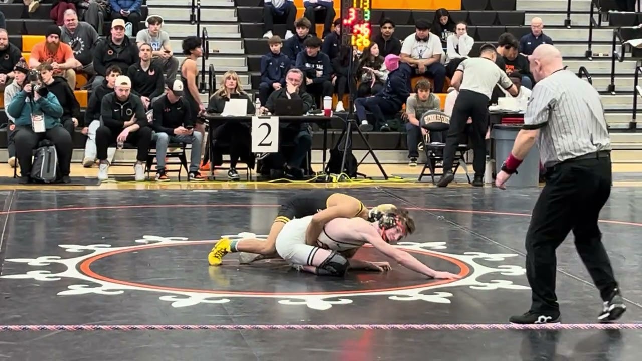 Wrestling regional on January 31, 2026 in Saint Charles high school Illinois USA
