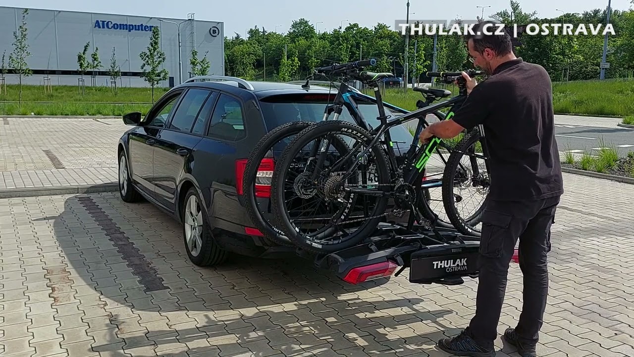 Thule Epos 3, instalace kol na nosič