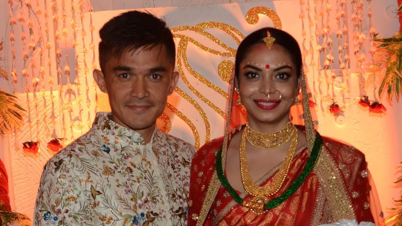 Watch: Have a close look at Sunil Chhetri's wedding | Indian Football Team | Sonam Bhattacharya