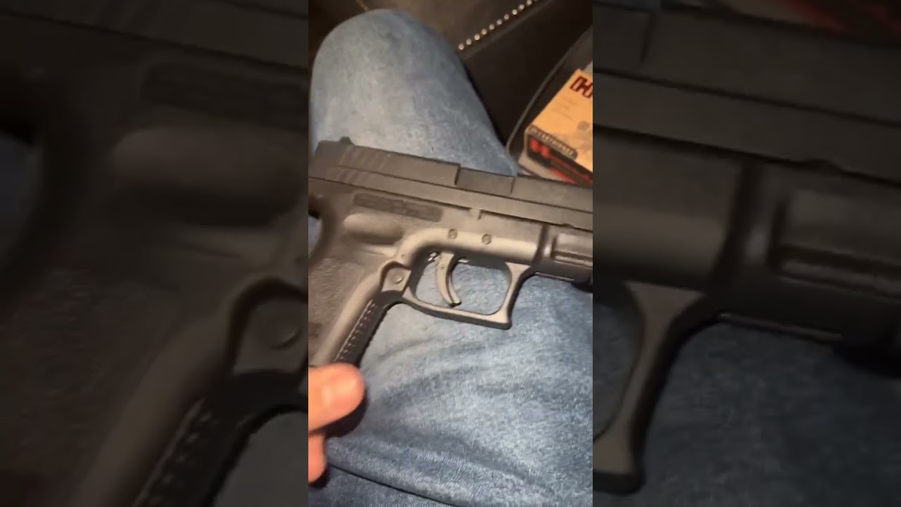 Springfield XD-9 sub compact with hollow points #springfield #hollowpoint #subcompact