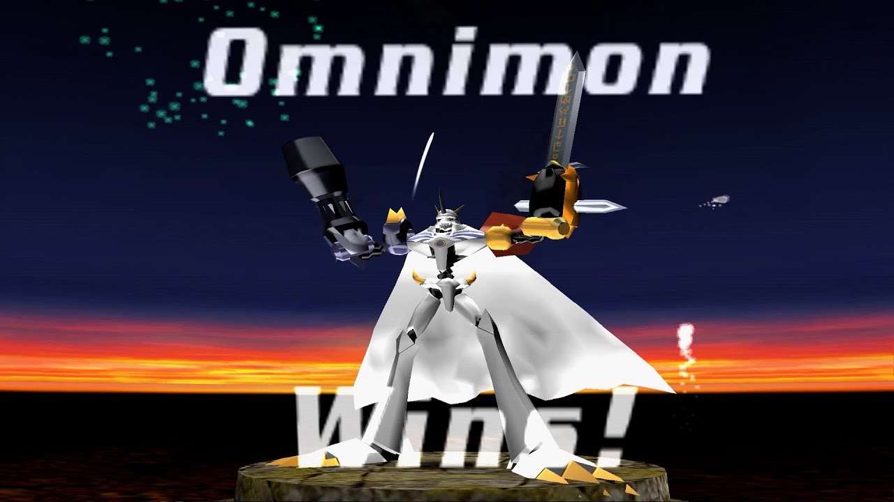 Digimon Rumble Arena 2 - Gameplay PS2 (Omnimon)