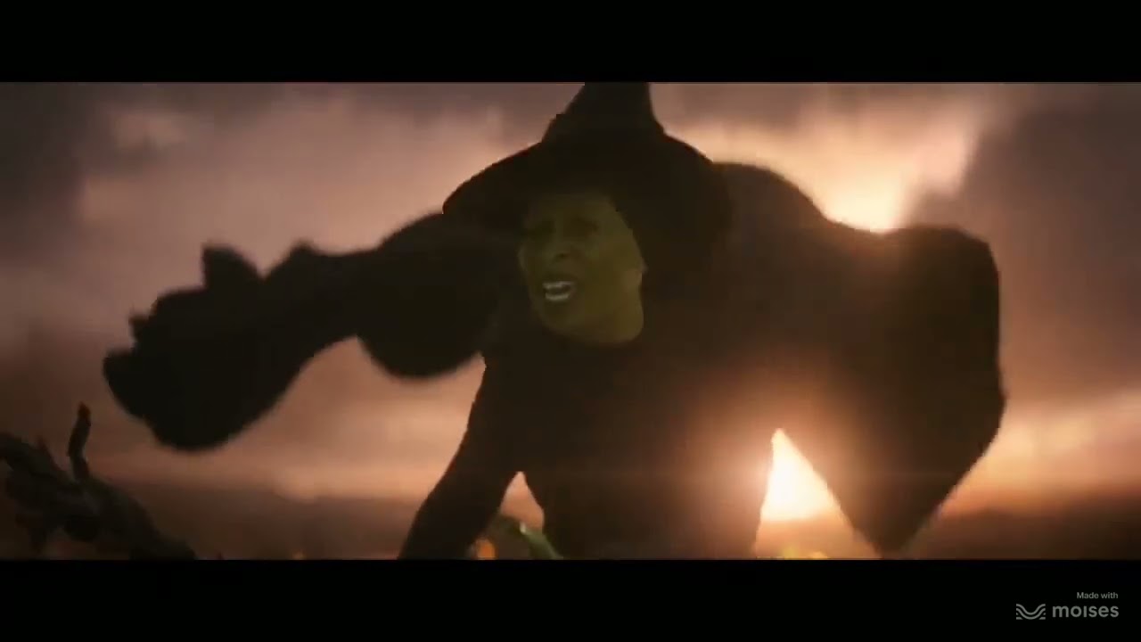 Wicked (2024) Scene: Defying Gravity without the vocals