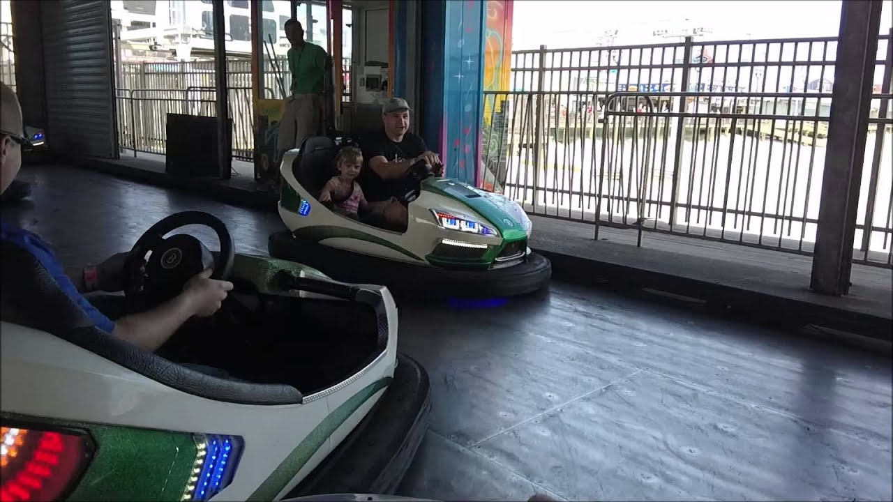 Casino Pier: Bumper Cars / On Ride POV / September 13, 2015