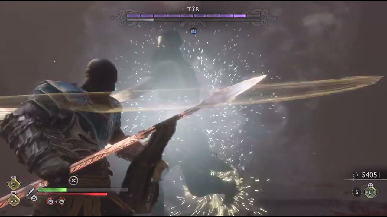God of War Ragnarök : Valhalla (PS5) TYR Boss Battle #338💀 (Show Me Prowess) (4K HDR)