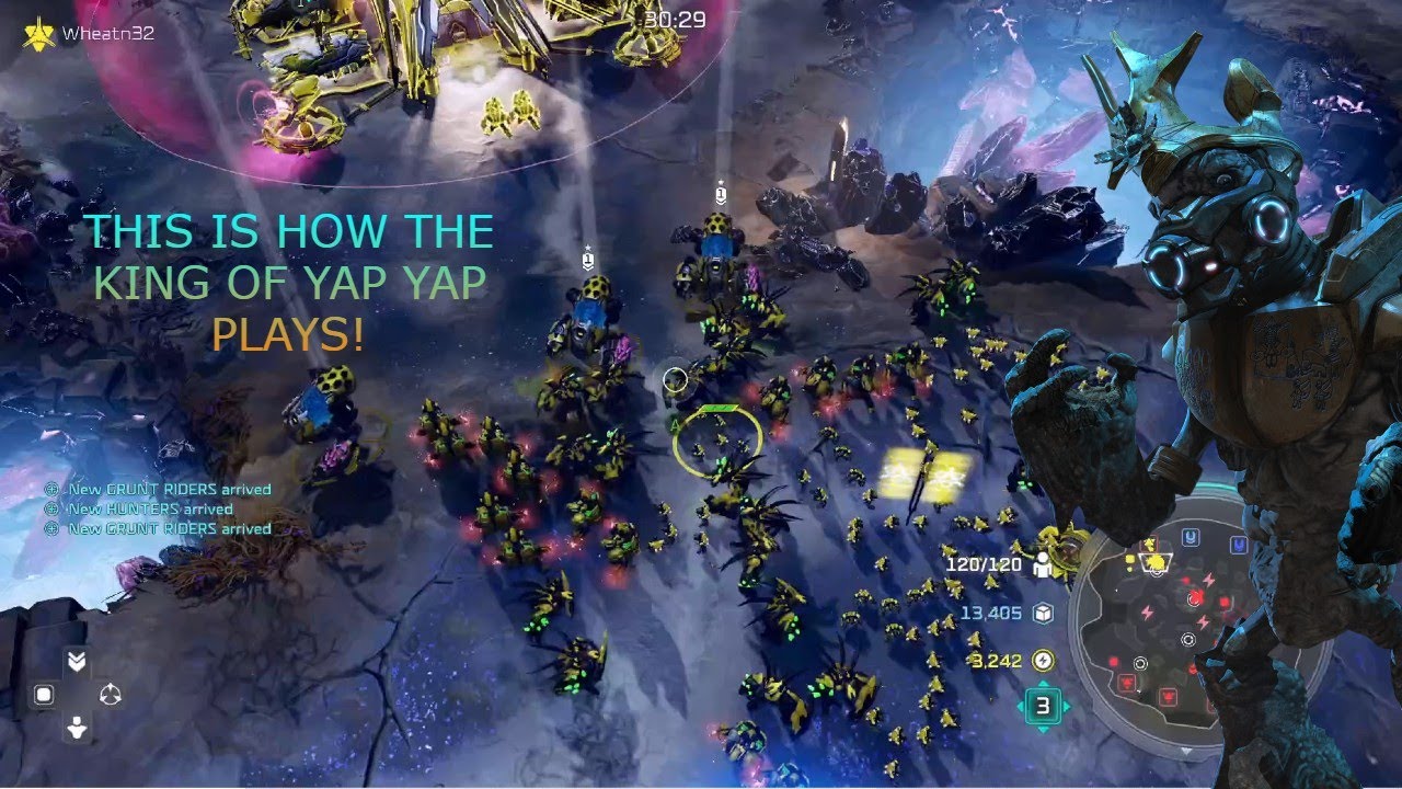 THIS is how you play YAP YAP in Halo Wars 2! THE KING OF YAP YAP RETURNS!!!